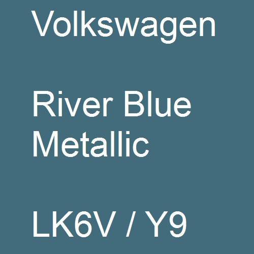 Volkswagen, River Blue Metallic, LK6V / Y9.